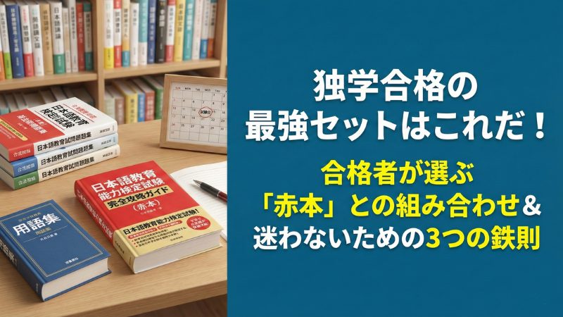 2026年最新】日本語教育能力検定試験の独学おすすめテキスト・問題集10 